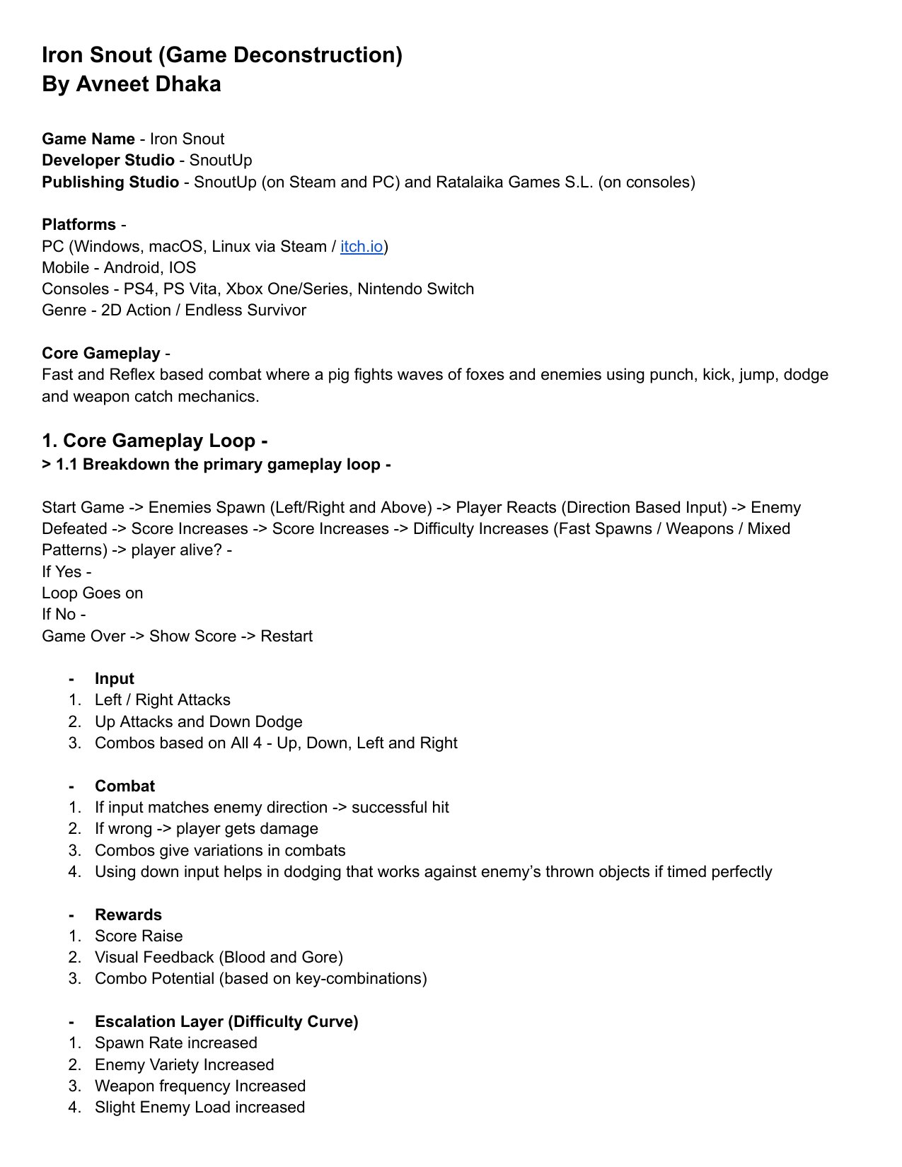 Game Deconstruction, page 1 of 5
