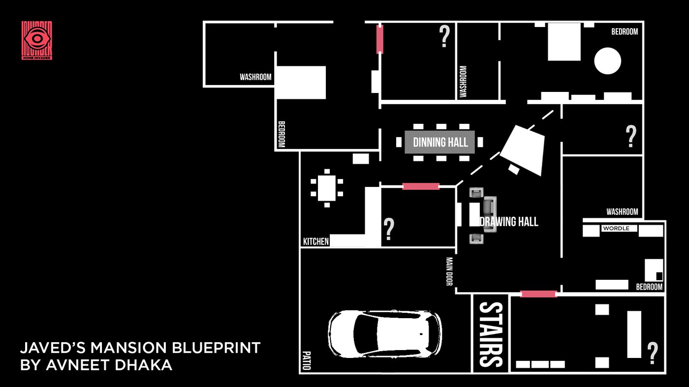 Mansion map layout
